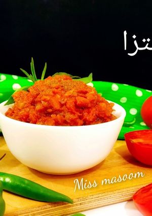 عکسی از دستور سس پیتزا فوق العاده