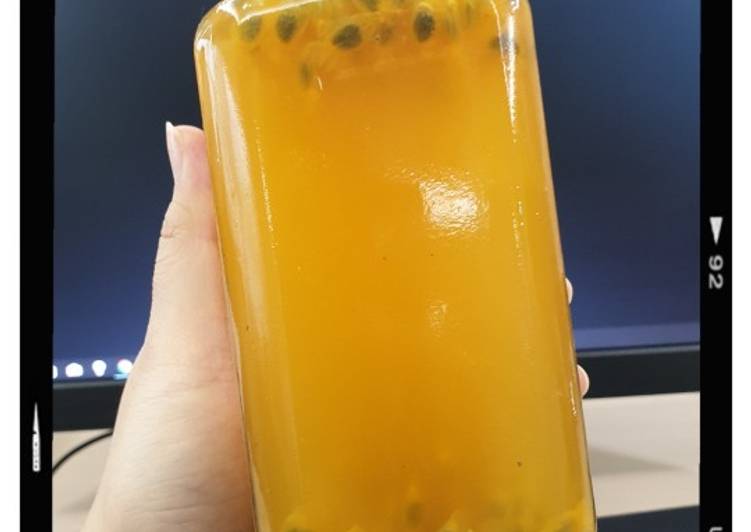 Vegan Boba (Markisa Pressed Juice)