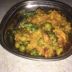 A picture of Lili Haldal nu sakorKacchi haldi ki sabhi.