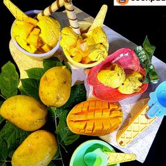 Mango Banana Icecream A picture of Mango Banana Icecream.