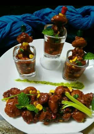 A picture of Leftover Idli Soya Manchurian.
