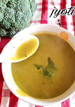 A picture of Broccoli Soup.