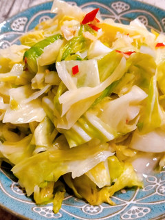 【在地食材】清燙茶油高麗菜 的食譜成品照片