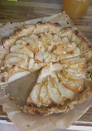 Une photo de Tarte aux poires amandes sans gluten
