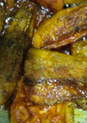 A picture of Bittergourd (karela) sabji.
