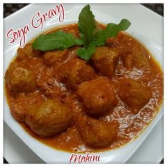 A picture of Soya curry.