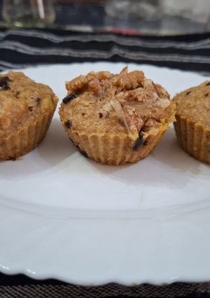 Una foto de Muffins de avena ideal para el desayuno o merienda