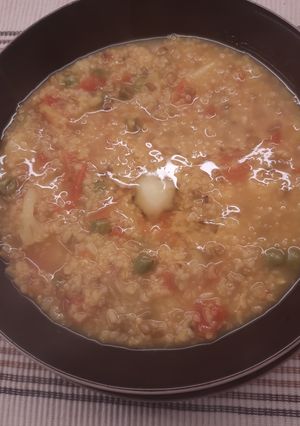 A picture of Vegetable Dalia.