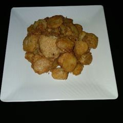 A picture of Bread crumbs coated potato.