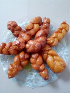 عکسی از دستور خاگینه گیس باف