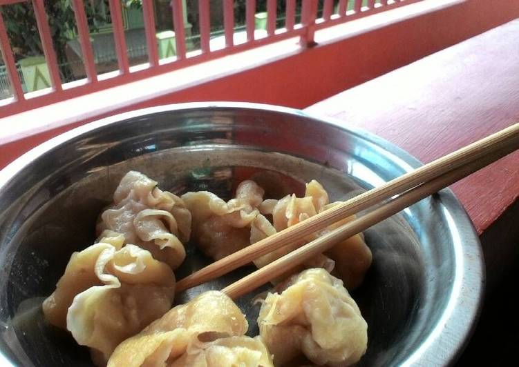 Pangsit Kukus isi Tempe