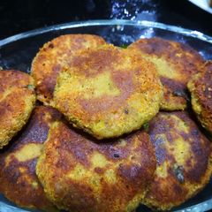 A picture of Beef shami kebab.