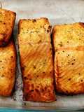 Air Fryer Lemon Pepper Salmon