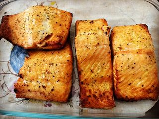 Air Fryer Lemon Pepper Salmon