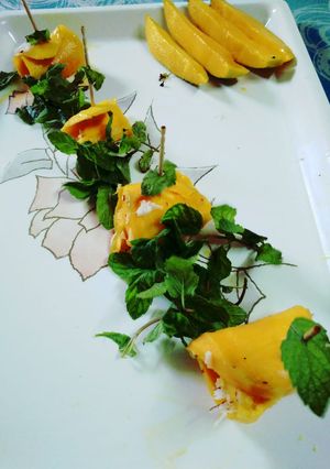 A picture of Mango roll.