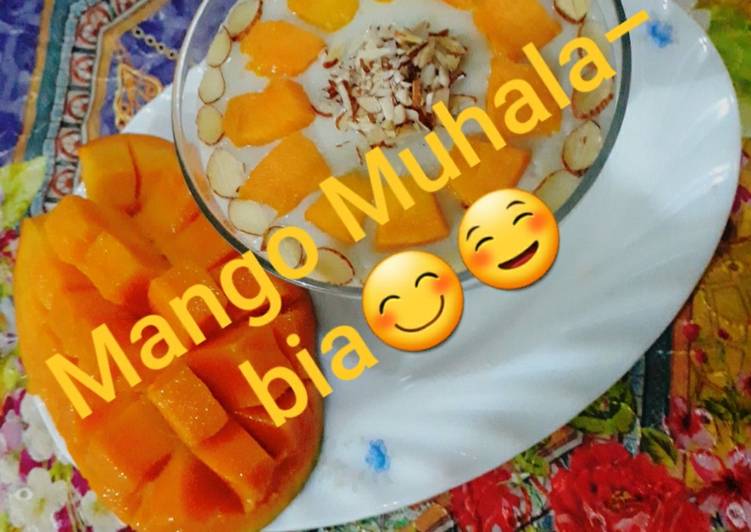 Mango Muhalabia ( Milk Pudding