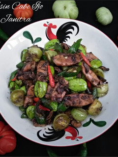 Foto resep Cumi Asin Cabe Ijo