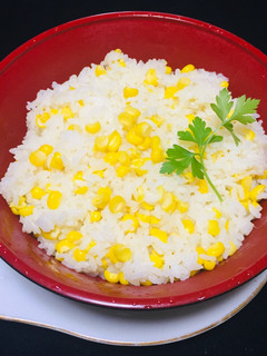 Una foto de Arroz con Choclo en Olla Arrocera!