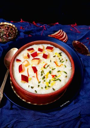 A picture of Apple Phirni.