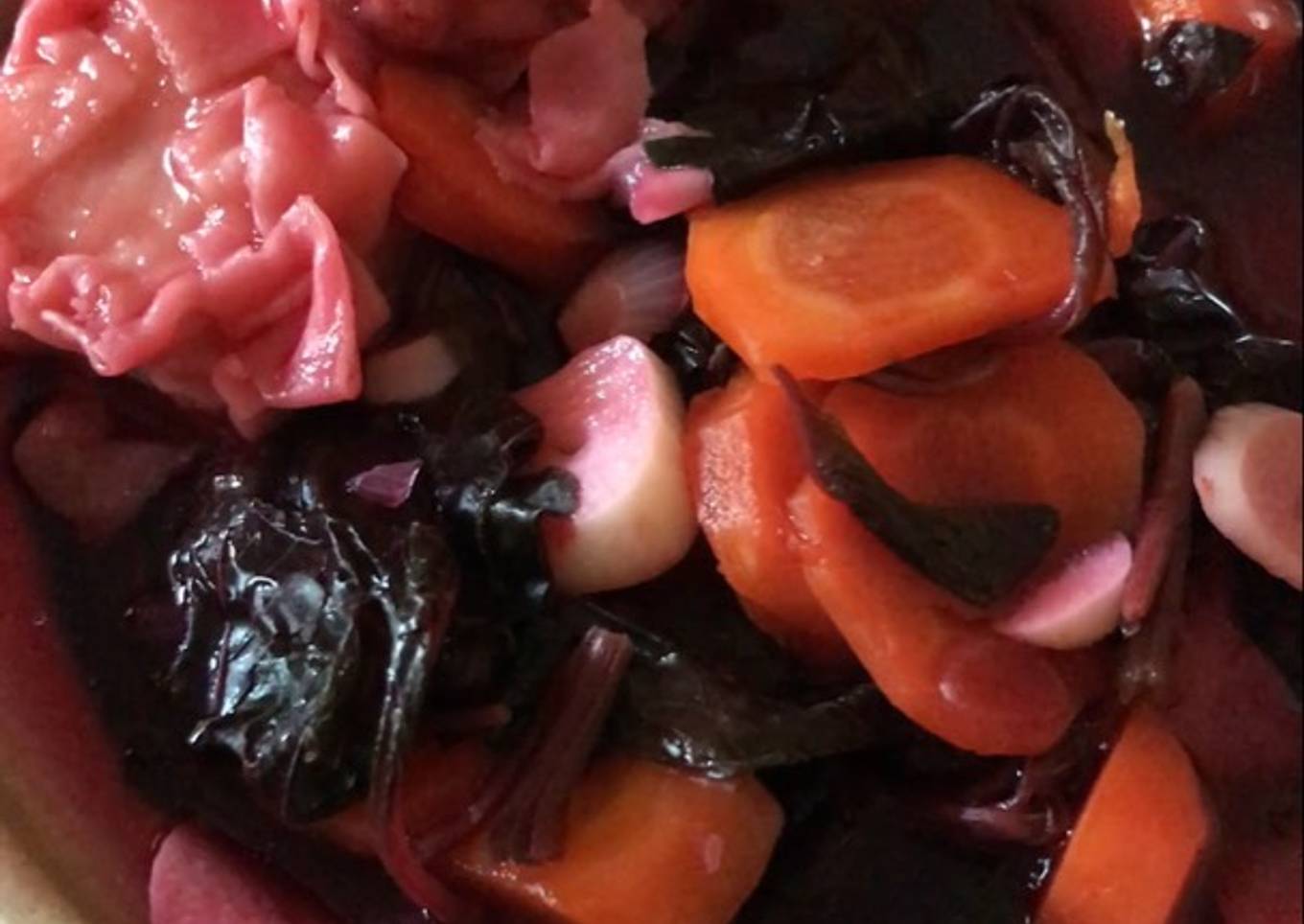 Menu DIET Bening Bayam Merah Special