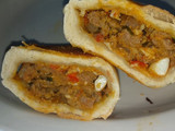 Empanadas de carne cortada a cuchillo