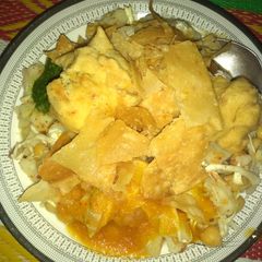A picture of Papri chat.