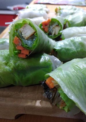 Una foto de Rollitos Nems