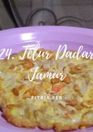 Foto resep 24. Telur Dadar Jamur
