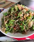 Nộm hoa thiên lý + hoa chuối