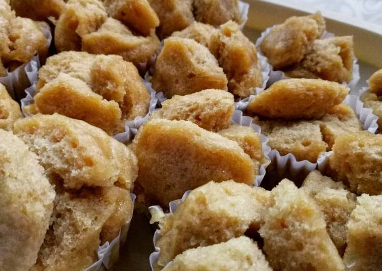 Resep Bolu kukus mekar gula merah Anti Gagal