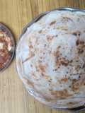 Crispy Parota and Egg curry
