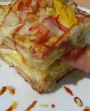 Tostado rústico de jamón y queso