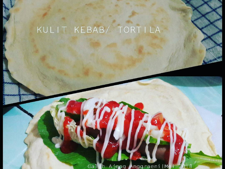 Langkah Mudah untuk Menyiapkan Kulit kebab / tortila, Bikin Ngiler