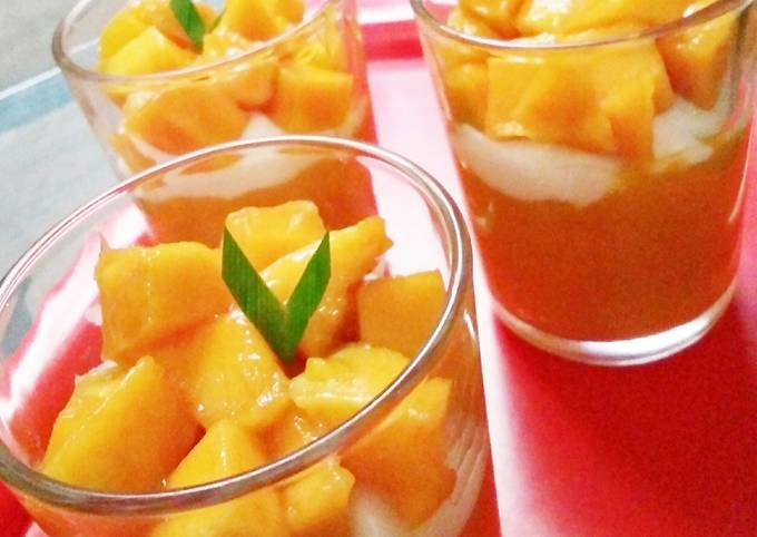 Resep Indonesian King Mango No Whipped Cream Oleh Indah Triwiartuti Cookpad