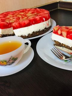 عکسی از دستور چیز کیک انبه