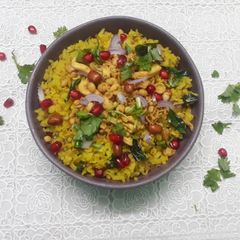 A picture of Indori Poha.