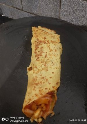 A picture of Stuffed chilla.