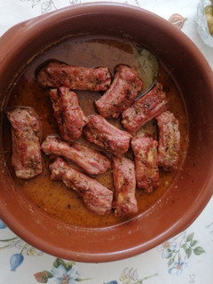 Una foto de Costillar de cerdo en salsa