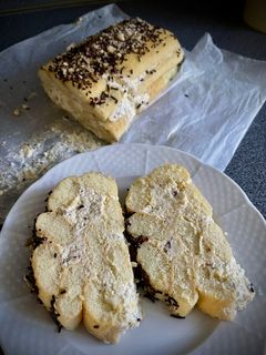 Mogyorós tekercs sütés nélkül recept fotója