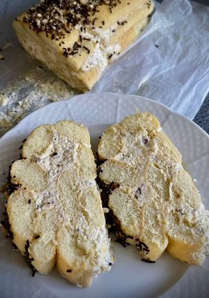 Mogyorós tekercs sütés nélkül recept fotója