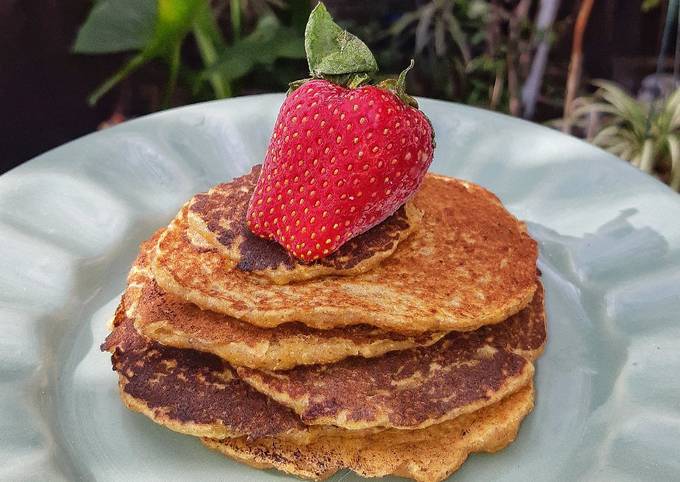 Hotcakes integrales veganos Receta de Gaby- Cookpad