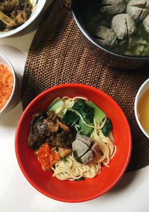 Foto resep Mie ayam ala abang-abang