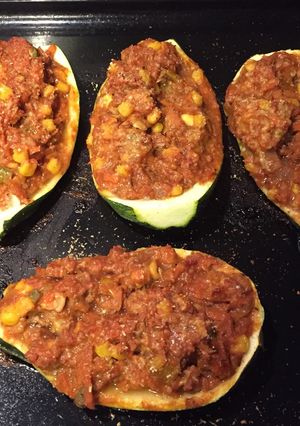 Foto principal de Zapallitos italianos rellenos con verduras