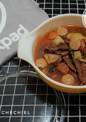 Foto resep Sop Tomat Beef Slice & Kacang Merah