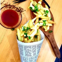 A picture of Crunchy Mayo Fries.