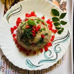 A picture of Morning Meal Upma.
