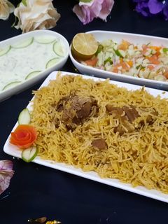 A picture of Mutton yakhni pulao.
