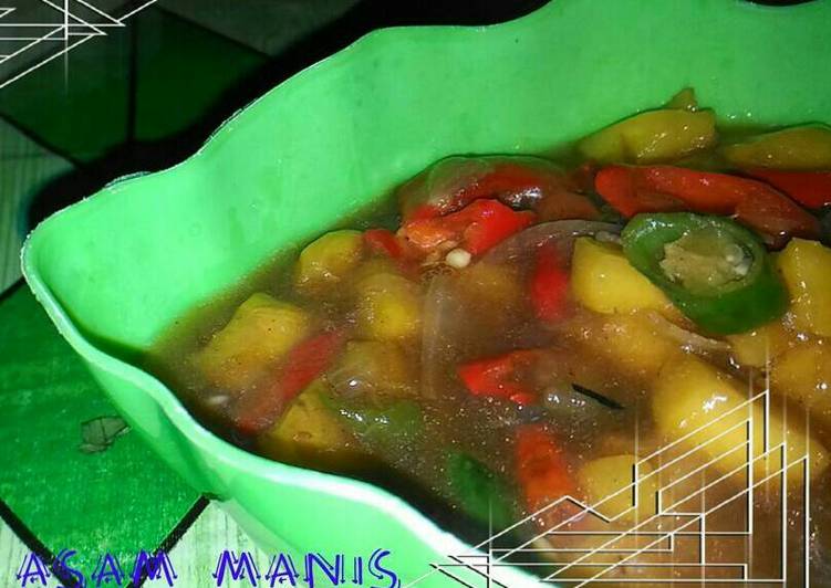 Ikan Gabus Asam Manis