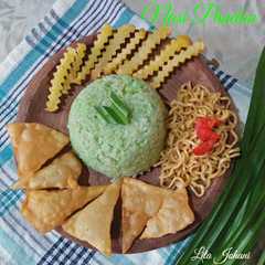 A picture of Nasi Pandan.