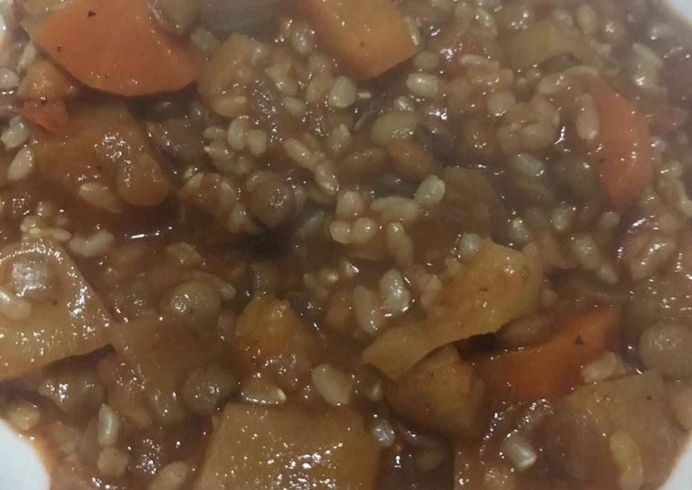 Guisito de lentejas súper económico